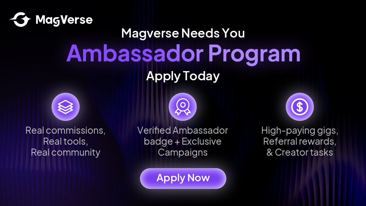 MagVerse Ambassador Program Live — Earn with Referrals - Image 2