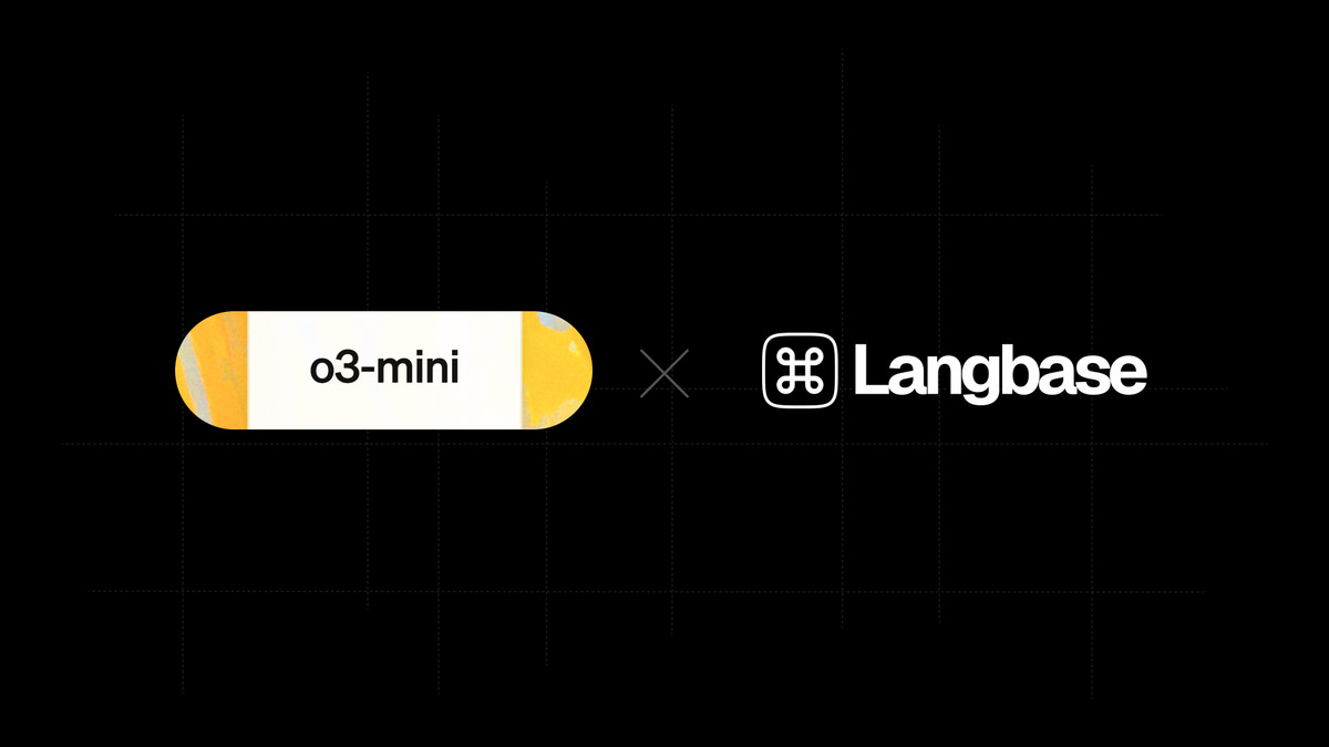 📦 NEW: o3-mini